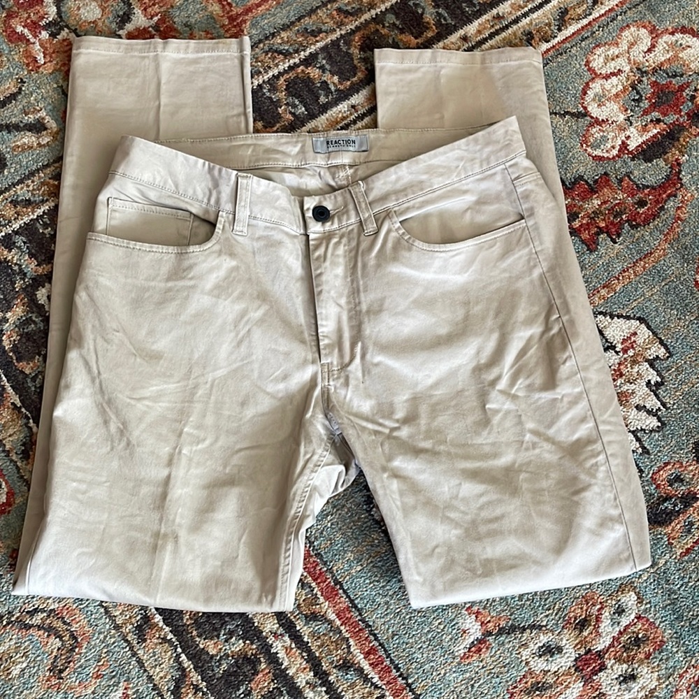 Mens straight pants worn once
